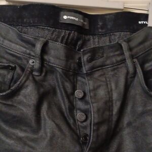 Purple Brand Black Men’s Slim Jeans - Unisex